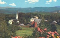 Peacham, Vermont, USA - View of Peachman, Vermont