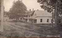 Peacham, Vermont, USA - Street view of Peacham, Vt.