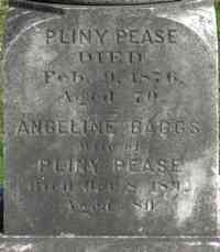 Pliny PEASE - Grave