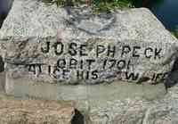 Joseph PECK - Memorial Founders Bridge on the Wepawaug River in Milford, CT