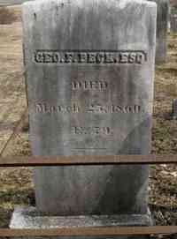George Frederick PECK - Grave