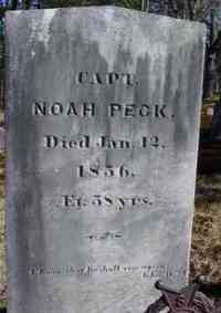 Noah PECK - Grave