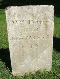 William PEIRCE - Grave
