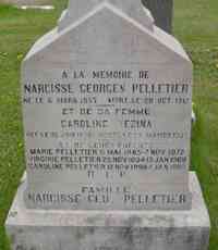 Narcisse-George PELLETIER - Grave