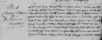 Marie-Thérèse OUELLET - 1698 marriage