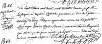 Calliste PELOQUIN dit FELIX CREDY - Baptism