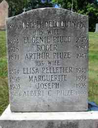 Roger PELOQUIN - Grave