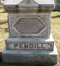 Elijah W. PENDILL - Grave