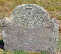 Mary PERKINS - Grave Interred here the body of Mrs. Mary Wells Decd. January the 26th 1727 aged 75 years late wife of Mr. Thomas Wells. Death is not dumb, it bid