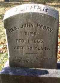 John PERRY - Grave