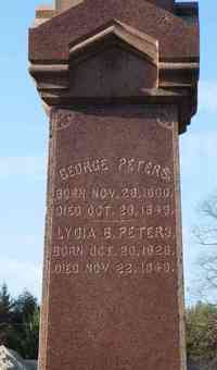 George PETERS - Grave