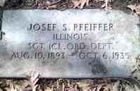 Josef Salisbury PFEIFFER - Grave
