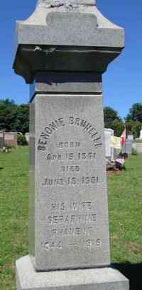 Seraphine PHANEUF - Grave