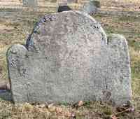 Ann PICKARD - Grave HERE LIES Ye BODEY OF MRs ANN PINGRE WIDOW OF Mr ARON PINGRE WHO DIED FEBRUARY Ye 3 1740 IN Ye 80 YEAR OF HER AGE