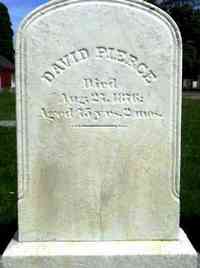 David PIERCE - Grave