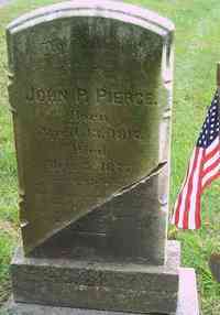 John P. PIERCE - Grave