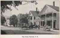 Piermont, New Hampshire, USA - Main Street, 1909