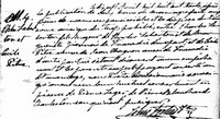 Cecile PITRE - 1830 marriage