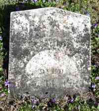 Isaac PLUMLEY - Grave