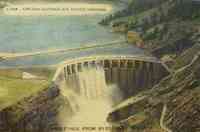 Montana, USA - Kerr Dam, Flathead Lake, Polson, Montana