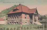 Pomfret, Vermont, USA - Abbott Memorial Library, So. Pomfret, Vt., 1911