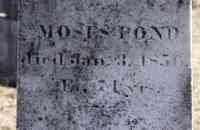Moses POND - Grave