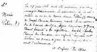 Marie Anne POTHIER - Burial