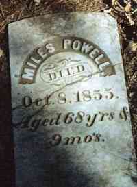 Miles 2Nd POWELL - Grave