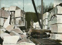 Proctor, Vermont, USA - Loading Marble