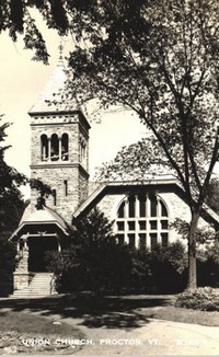 Proctor, Vermont, USA - Union Church, Proctor, Vt.