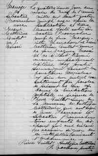 Sebastien PROVENCHER - 1691 Marriage Sainte-Marie-Madeleine, Cap-de-la-Madeleine