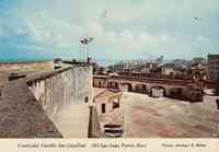 Puerto Rico - Courtyard, Castillo San Cristobal, Old San Juan, Puerto Rico