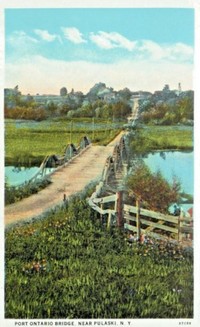 Richland, New York, USA - Port Ontario Bridge Near Pulaski, N.Y.