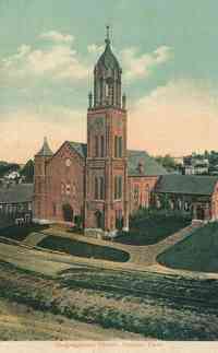 Putnam, Connecticut, USA - Congregational Church, 1911