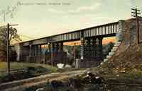 Putnam, Connecticut, USA - Railroad Bridge, 1910