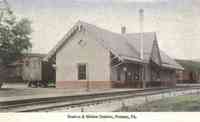 Putney, Vermont, USA - Boston & Main Station
