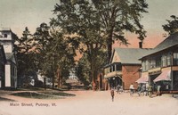 Putney, Vermont, USA - Putney, Vermont, USA - Main Street, Putney, Vt., 1907