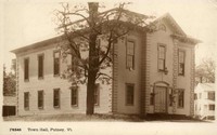 Putney, Vermont, USA - Town Hall, Putney, Vt., 1910
