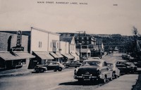 Rangeley, Maine, USA - Main Street, Rangeley Lakes, Maine