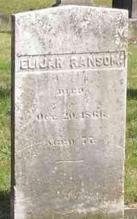 Elijah RANSOM - Grave