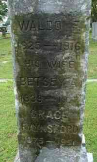 Waldo Francis RAYNSFORD - Grave