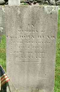 John READ - Grave