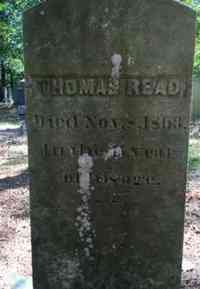 Thomas READ - Grave