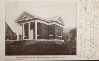 Reading, Vermont, USA - Reading, Vermont, USA - The Gilbert A Davis Library Building, Felchville, Vt., 1907