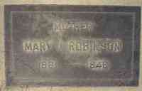 Mary Jane RECTOR - Grave