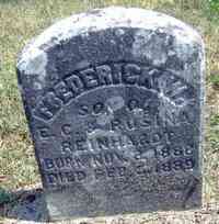 Frederick William REINHARDT - Grave