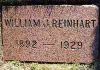 William John "Budge" REINHART - Grave