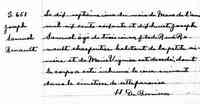 Joseph-Samuel ARNAUD (RENAUD) - Death