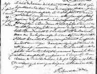Toussaint RENAUD dit DESLAURIERS - 1838 marriage