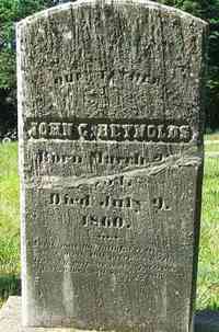 John G. REYNOLDS - Grave
